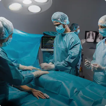 Multi-disciplinary surgical & emergency backup support