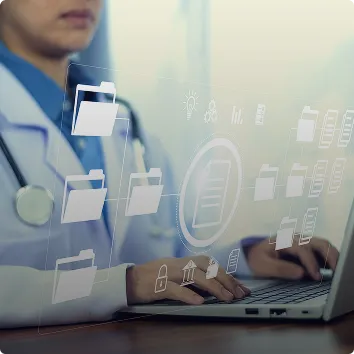 Barcode-enabled patient record tracking