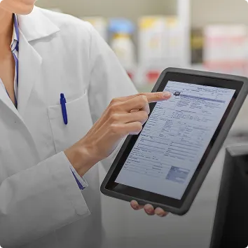Prescription validation system integrated with EMR