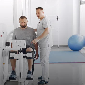 Robotic-assisted rehab (on select cases)